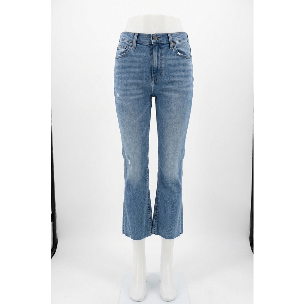 NEW PISTOLA lennon high rise crop boot cut jeans in zuma